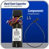 Appli Parts Hard Start kit for air conditioner includes Capacitor