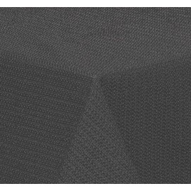 Brandsseller Garden Table Cloth Foamed Weatherproof and Non-Slip Tablecloth for Garden Balcony and Camping, grey