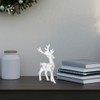 Didiseaon 4 Pcs Christmas Acrylic Reindeer Figurine Clear Standing Deer