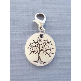 Unbranded Tree Life is Gift Clip On Charm Pendant Lobster Clasp C16