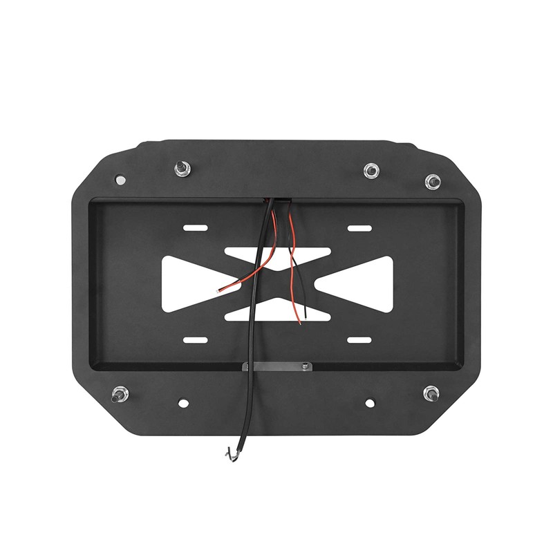 u-Box JL Wrangler Spare Tire Delete License Plate Relocation Kit