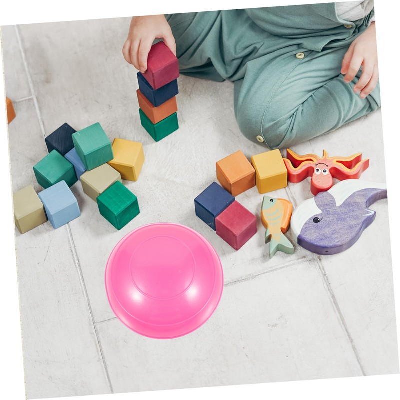 GRIRIW Step Ball Gym Massage Ball Half Yoga Balancing Ball