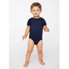 RABBIT SKINS Baby Soft Fine Jersey Short Sleeve Bodysuit (4424)