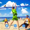 Professional Volleyball Net Outdoor Heavy Duty, All-Weather Durable,10 Grommets, Thickened