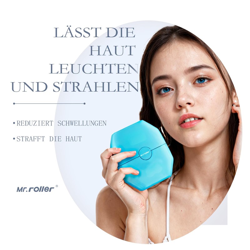 Mr.roller Ice Roller, Eisroller Gesicht, Ice Roller Gesicht, Silikon Ice