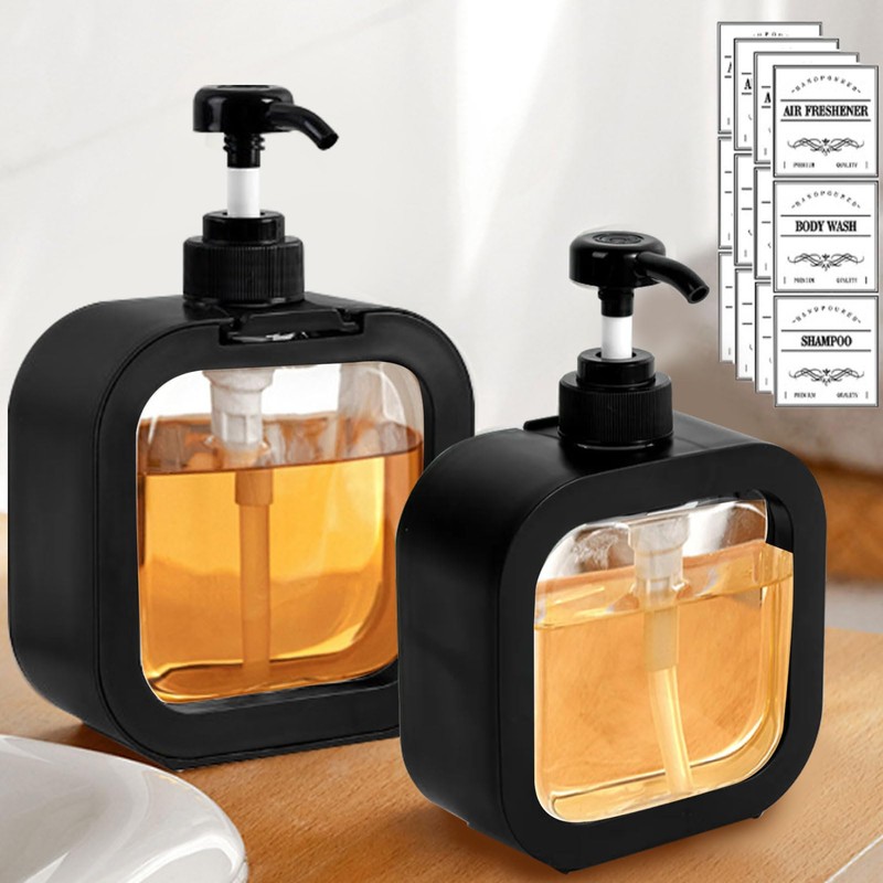 Octonyluck Soap Dispenser, Multifunctional, Bathroom & Kitchen, Liquid Dish Wash