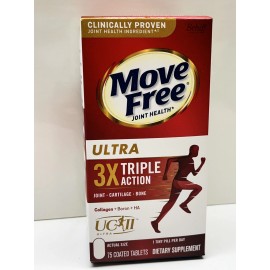 Schiff  Move Free Ultra 3X Triple Action  75 Tablets NEW !