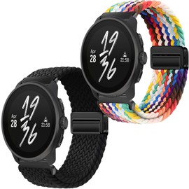 Gittos Magnetic Braided Bracelet for Suunto Race S 45 mm Bracelets Nylon, Nylon