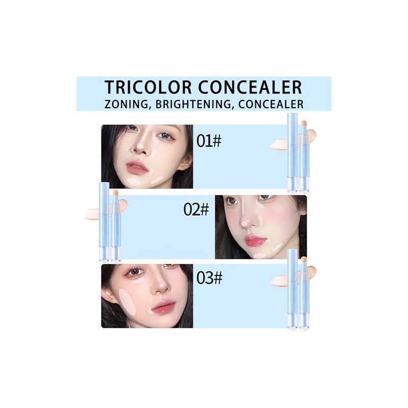 Corrector Líquido para Ojos con Doble Acción, Diseñado Específicamente para