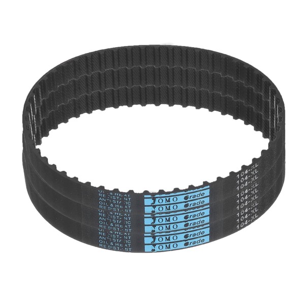 sourcing map 3 Pcs 104XL 037 Timing Belt 52 Teeth