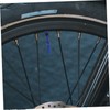 BIUDECO 4pcs Tubeless Tire Valve Stems Blue with Core Remover