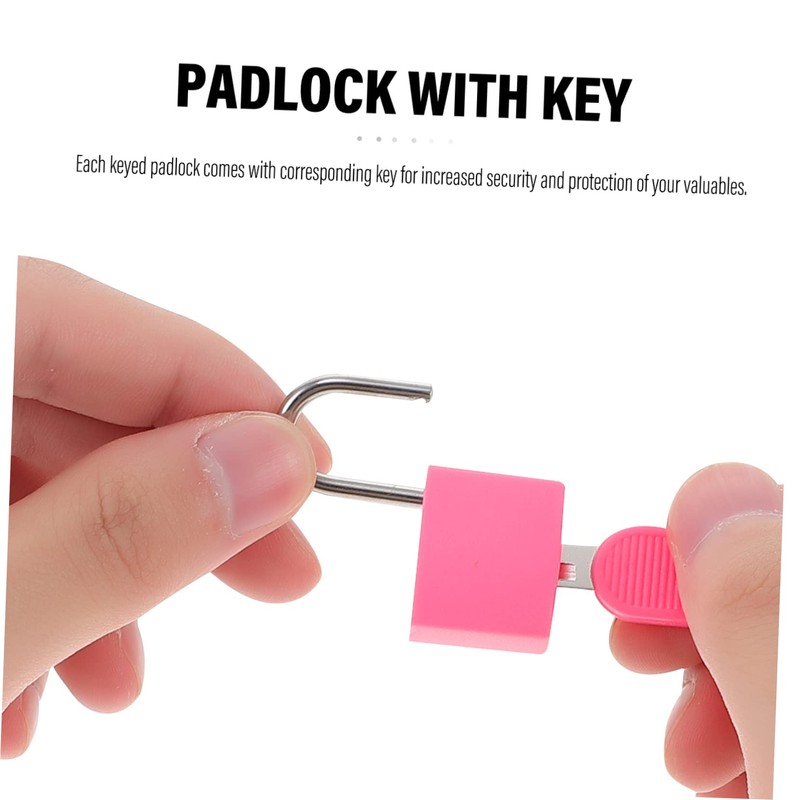 jojofuny Copper Lock Keys for Diary Book Travel Locks with