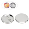 Badge Making Parts, 100 Sets 56mm/2.2inch Blank Badge Pin Button