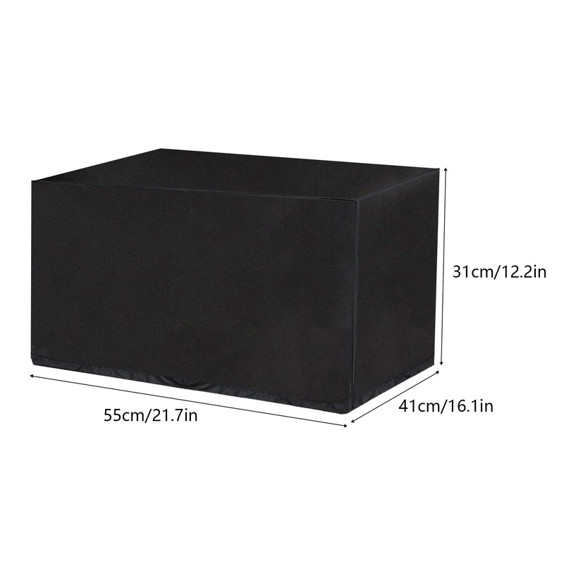 Klmnop Microwave Oven Cover, Heat-Resistant and Waterproof Toaster Oven Dust