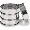 Patisse 2141 Set of 4 Stainless Steel Tartlet Cutters with