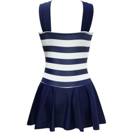 AONTUS Tankini Swimsuits for Women Modest Swimdress 24-26