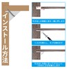 Doyime 100pcs Plastic Angle Brackets Angle Brackets Corner Brackets Shelf