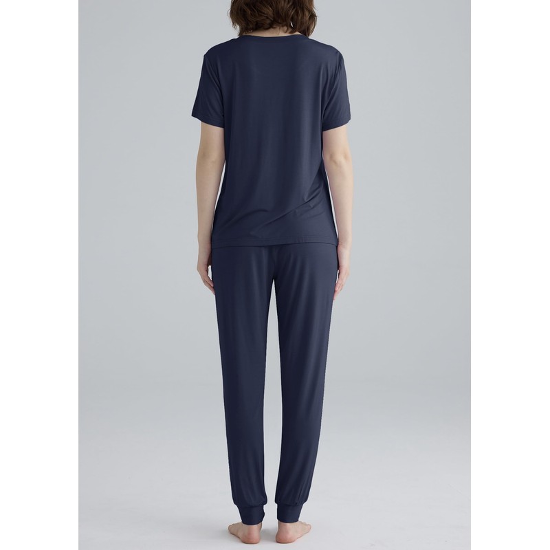Latuza - Conjunto de pijama pequeño de viscosa para mujer,
