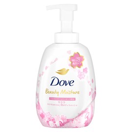 Dove Body Soap, Beauty Moisture, Sakura, Limited Time, Foam Body Soap, Pump, 19.3 oz (540 g)