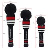 Craftsman Golf Driver Cover, Single Item, #1, Knit Pom Pom