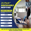 18 Inch Microfiber Disposable Mop Pad 24 Pack for All