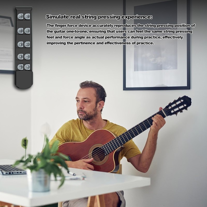 Guitar Finger Training Tool,Guitar Teaching Aid Practice Tool - Professional