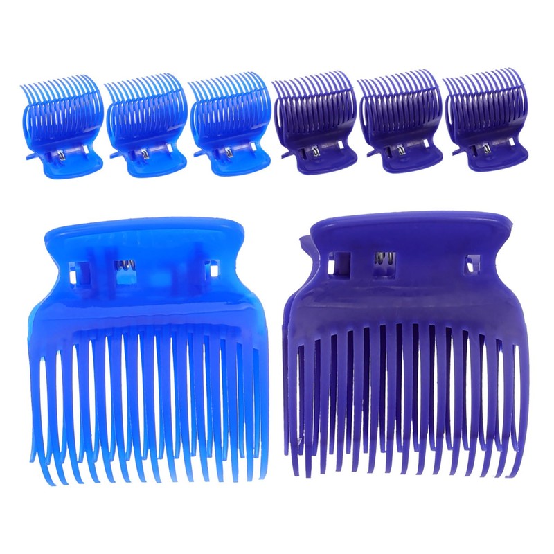 Beavorty 3sets Hair Volume Enhancer Clips Heated Roller Clips for