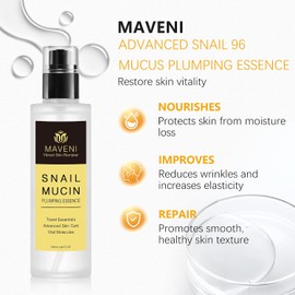 Suero reafirmante de mucina de caracol de alta concentración, 100 ml, suero hidratante con caracol, reduce las arrugas y las líneas finas, suaviza la piel del rostro