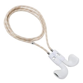 Tapper Nylon Strap for AirPods & AirPods Pro (Beige/925 Silver)