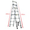 New Aluminum Alloy Telescopic Ladder Herringbone Ladder Project A-Frame Ladder