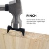 10PCS Pinch Dogs Woodworking 2inch Wood Clamps Square Back Tapered