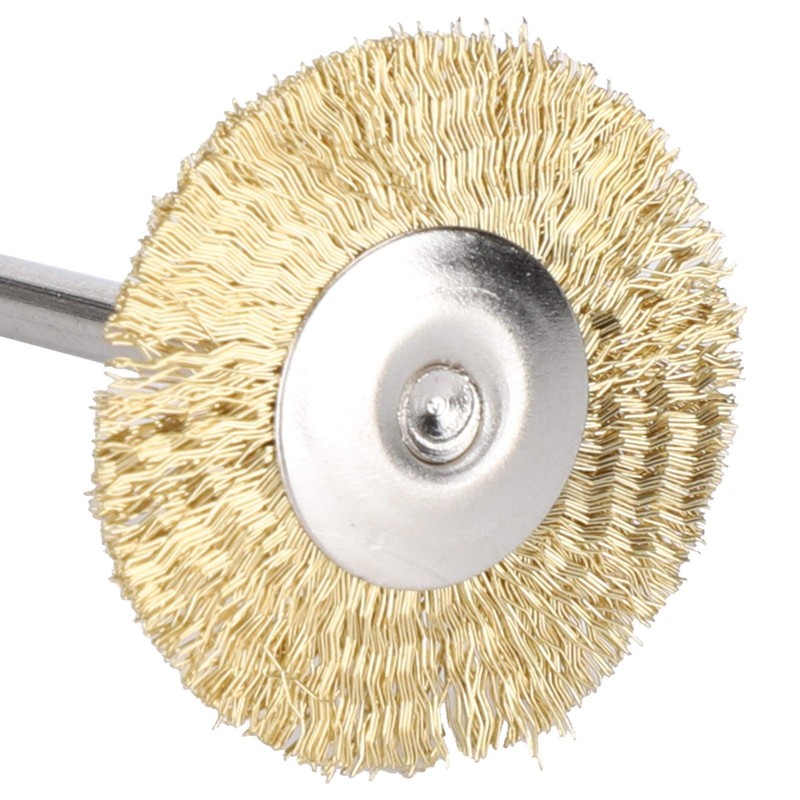 Haosie Wire Brush, Rotarys Tool Accessories, 30PCS Drill Brush, Small