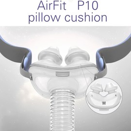Nose Pillow for P10, Replacement Cushion (M) Compatible with P10, Nose Pillow Replacement Kit Supplies for P10, Great-Value & Resistant (M)
