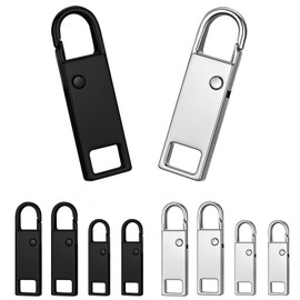 Zipper Pull Replacement Zipper Neenengxing Zipper Repair Kit Metal Easy to Use Easy to Install Bag Purse Clothes Shoes Zipper Repair Replacement