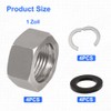 4-Piece Connection Set DN20-1 Inch for Stainless Steel Corrugated Pipe