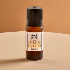 SOUL Manifesta Egyptian Geranium Pure Natural Undiluted Essential Oil Organic Therapeutic Aromatherapy Wellness spell oil natural focus - Scent: 5ml