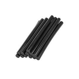 Partuto 12 Pcs 7mmX100mm Hot Glue Sticks Paintless Dent Repair Black for Car Replacement