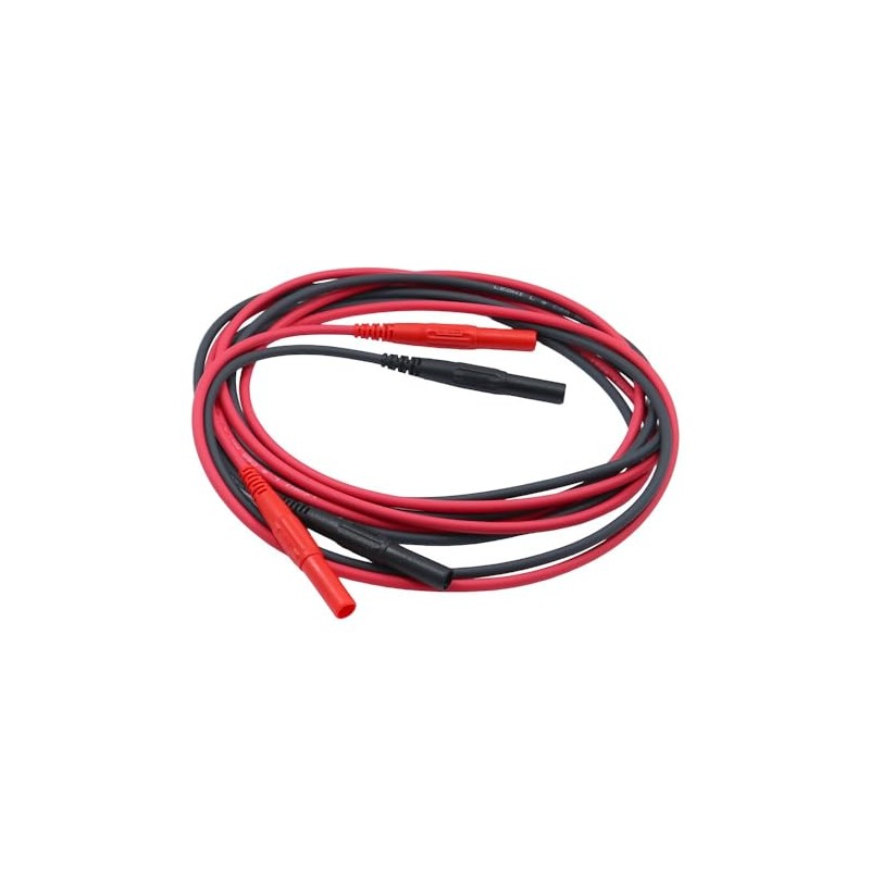 WITTKOWARE Professional Test Lead Set, Cable Length 2 m, Red/Black