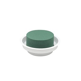Flowerbox Oasis Junior Complete Floral Foam Diameter 12 cm Pack of 12 White