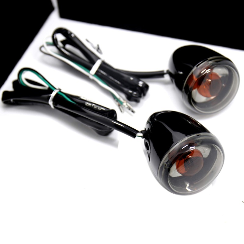 Señales de giro y soporte para Harley Dyna Softail Fatboy