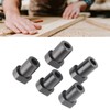 5PCS 20mm Bench Dogs Aluminum Alloy Workbench Brake Inserts Woodworking