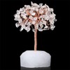 YATOJUZI Clear Quartz Crystals Tree Natural Crystals Gemstones Base Copper