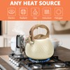 harriet Tea Kettle, Tea Pot for Stovetop, 2.5QT Whistling Kettle