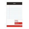 Staples TRU RED Notepads, 5 x 8 Inch, Narrow Ruled