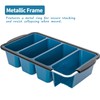 GORCI Silicone Freezer Tray With Lid, 8 Large 1 Cup