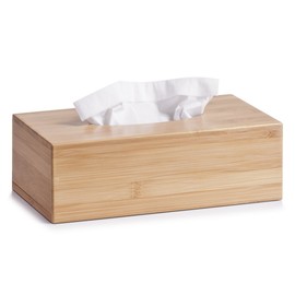 Zeller 25305 Bamboo Tissue Box 27.5 x 15.5 x 8.5 cm