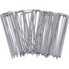 Garden Stake 100pcs Garden Landscape Staple Anti-Rust Securing Pegs Steel