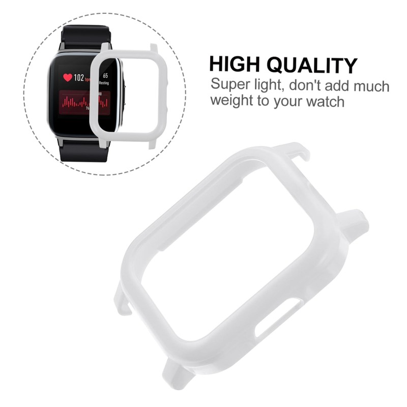 jojofuny 2pcs Stylish Smartwatch Pc Protective Case for Millet Lightweight