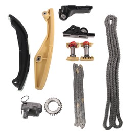 Timing Chain Kit with Water Pump, For Ford Edge/Explorer/F-150/Flex/Mustang/Police Interceptor Sedan Utility/Taurus/Transit-150 2011-2019 3.5L 3.7L V6 3496cc 3726cc #OE BL3Z-6268-A AT4Z-6268-A