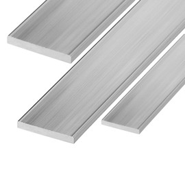 Gal Industrial Aluminium Profile Flat Steel Aluminium Flat Profile 40 x 3 mm Length 110 cm Aluminium Flat Bar Flat Material